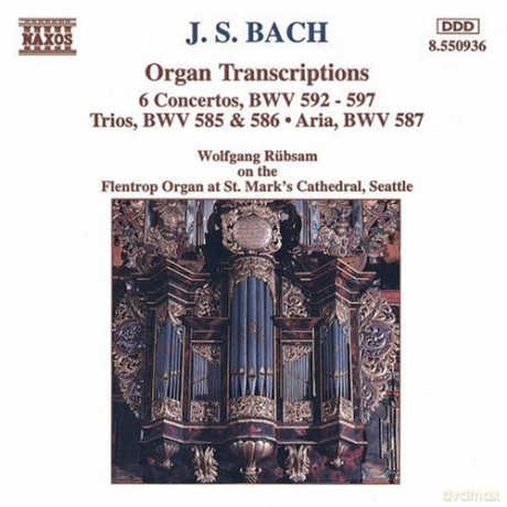 Wolfgang Rubsam: J.s. Bach - Organ Transcriptions [CD]