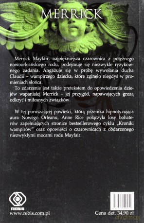 Merrick - Anne Rice [KSIĄŻKA]