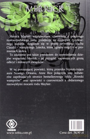 Merrick - Anne Rice [KSIĄŻKA]