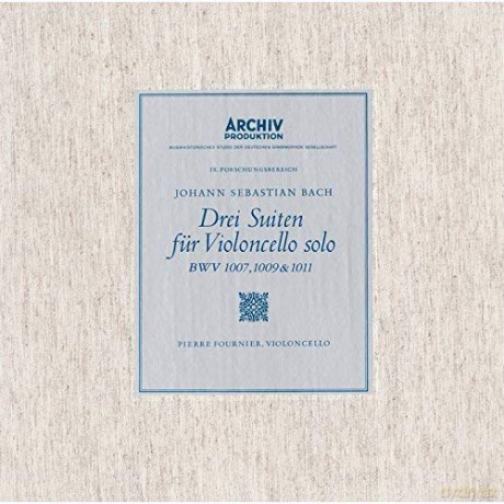 Pierre Fournier: J.S.Bach: Suites For Violoncello Solo [CD]