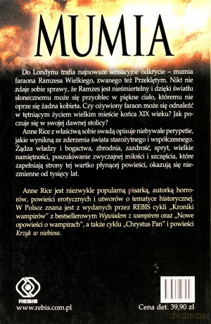 Mumia - Anne Rice [KSIĄŻKA]