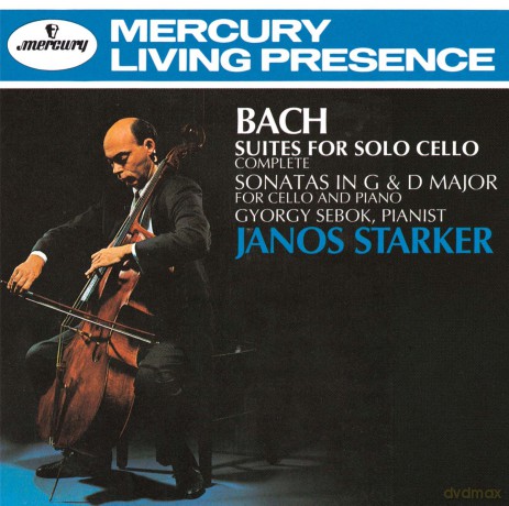 Janos Starker: J.S.Bach:Six Suites For Solo E [2CD]
