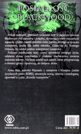Posiadłość Blackwood - Anne Rice [KSIĄŻKA]