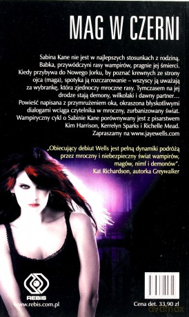 Mag W Czerni - Jaye Wells [KSIĄŻKA]