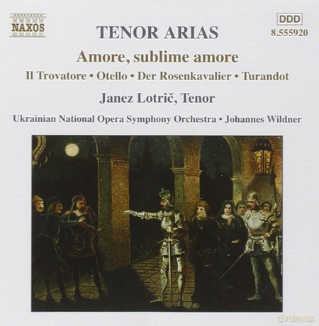 Janez Lotric: Janez Lotric; Amore, Sublime Amore: Tenor Arias [CD]