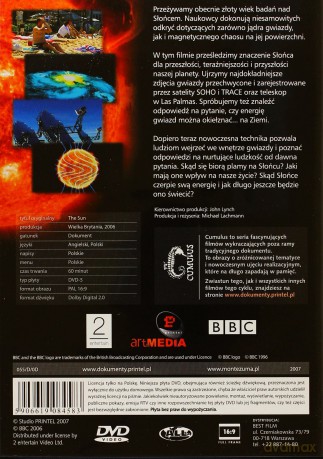 Słońce (BBC) [DVD]