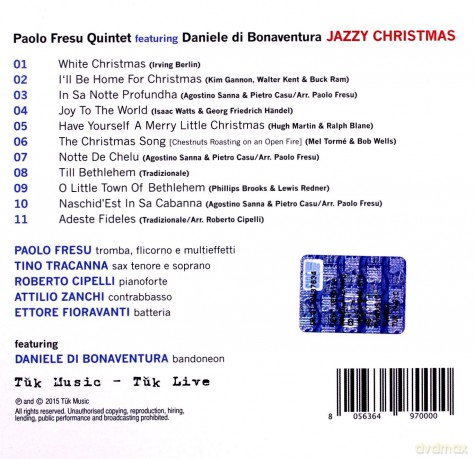Paolo Fresu Quintet: Jazzy Christmas [CD]
