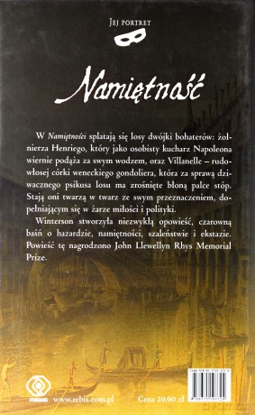 Namiętność - Jeanette Winterson [KSIĄŻKA]