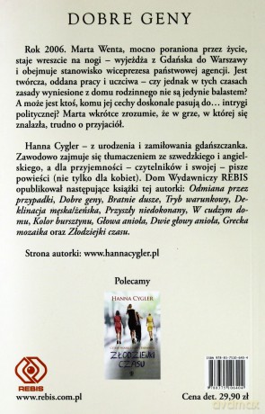 Dobre Geny - Hanna Cygler [KSIĄŻKA]
