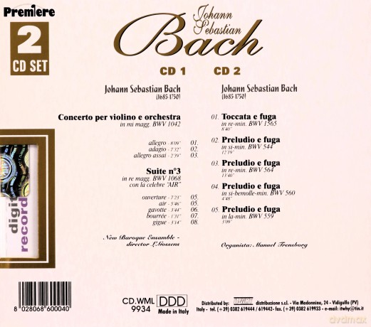 Johann Sebastian Bach: Johann Sebastian Bach [2CD]