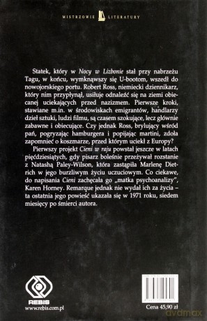 Cienie W Raju - Maria Erich Remarque [KSIĄŻKA]