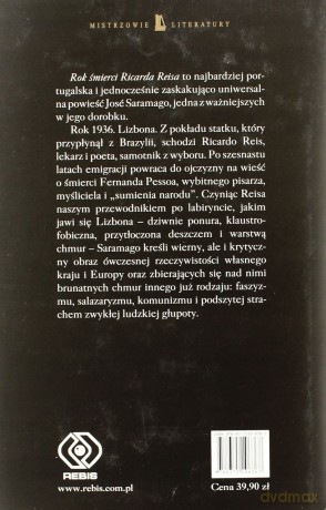 Rok Śmierci Ricarda Reisa - Jose Saramago [KSIĄŻKA]