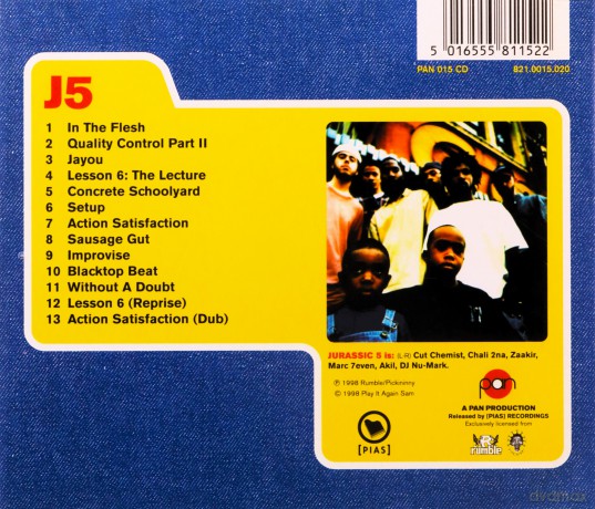 Jurassic 5: Jurassic 5 [CD]