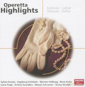 Kalman/Lehar/Strauss/Zeller: Operetta Highlights [CD]