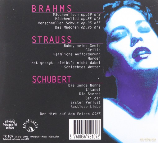Johannes Brahms: Katarina Jovanovic Sings Brahms; Strauss; Schubert [CD]