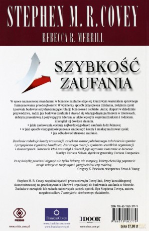 Szybkość Zaufania - M.R. Stephen Covey [KSIĄŻKA]