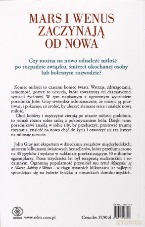 Mars I Wenus Zaczynają Od Nowa - John Gray [KSIĄŻKA]