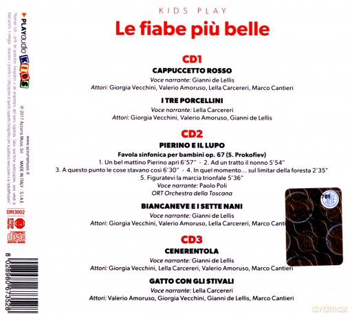 Kids Play: Fiabe Piu' Belle [3CD]