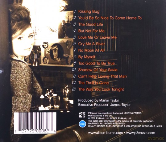 Alison Burns: Kissing Bug [CD]