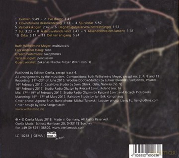 Ruth Wilhelmine Meyer: Klangbiotoper [CD]