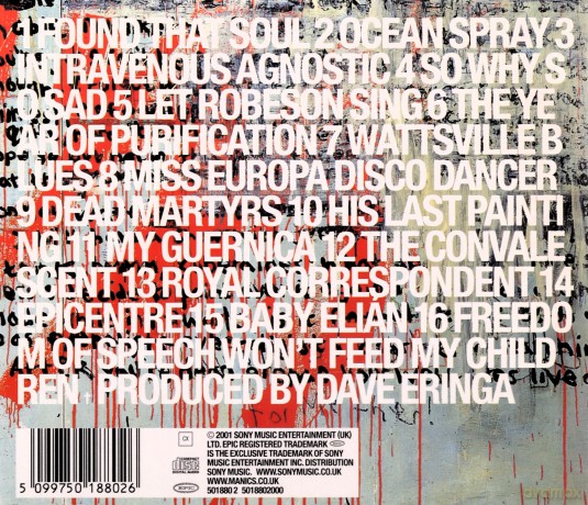 Manic Street Preachers: Know Your Enemy [CD]