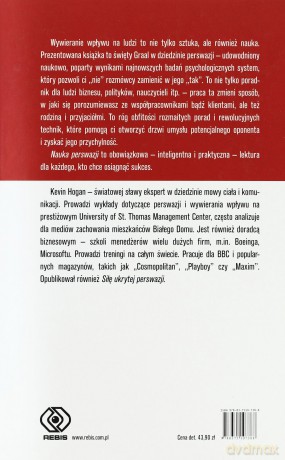 Nauka Perswazji - Kevin Hogan [KSIĄŻKA]