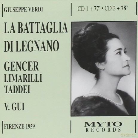Giuseppe Verdi: La Battaglia Di Legnano [2CD]