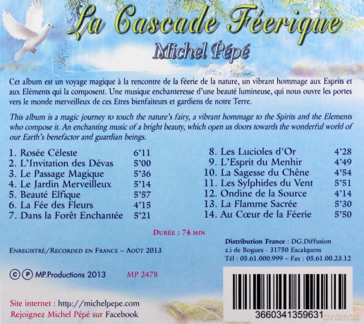 Michel Pepe: La Cascade F,Erique [CD]