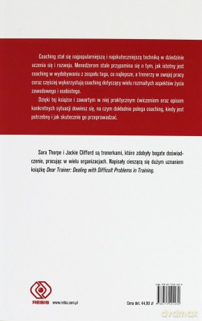 Podręcznik Coachingu - Sara, Thorpe, Jackie Clifford [KSIĄŻKA]
