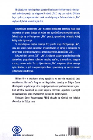 Siła Pozytywnego "Nie" - William Ury [KSIĄŻKA]