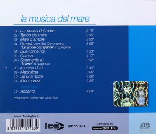 Franco Simone: La Musica Del Mare [CD]