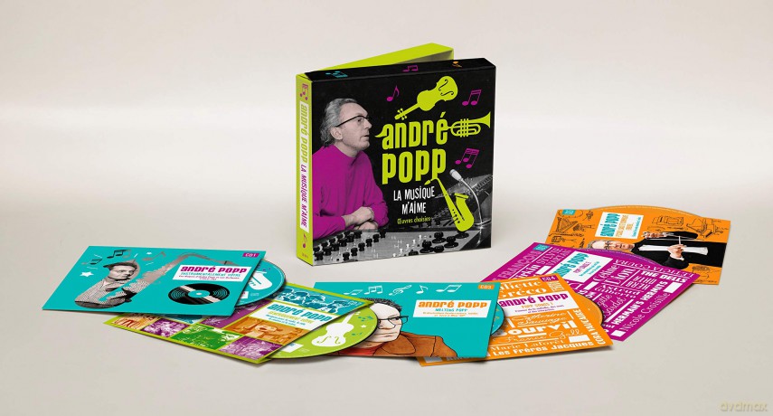 Andre Popp: La Musique M'Aime (Box) [6CD]