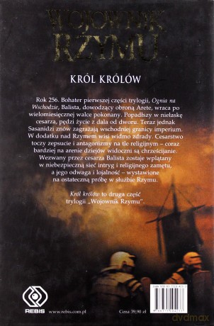 Wojownik Rzymu. Król Królów - Harry Sidebottom [KSIĄŻKA]
