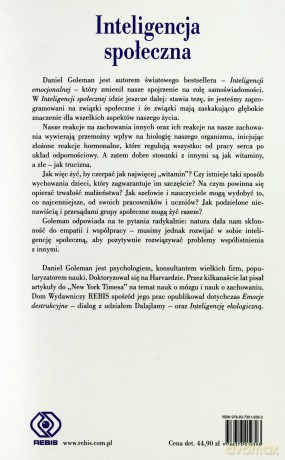 Inteligencja Społeczna - Daniel Goleman [KSIĄŻKA]