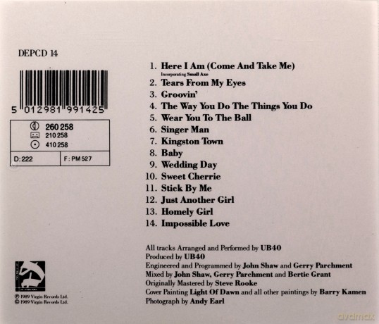 Ub40: Labour of Love II [CD]