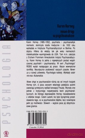 Nowe Drogi W Psychoanalizie - Karen Horney [KSIĄŻKA]
