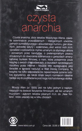 Czysta Anarchia - Woody Allen [KSIĄŻKA]