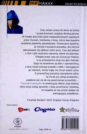 Trzynaście Powodów - Jay Asher [KSIĄŻKA]