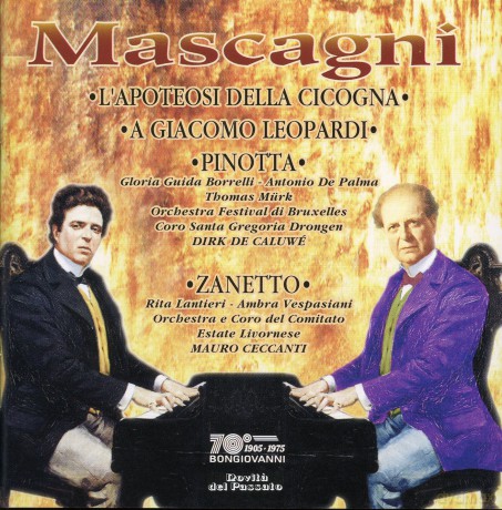 L'Apoteosi Della Cicogna A Giacomo Leopardi [CD]