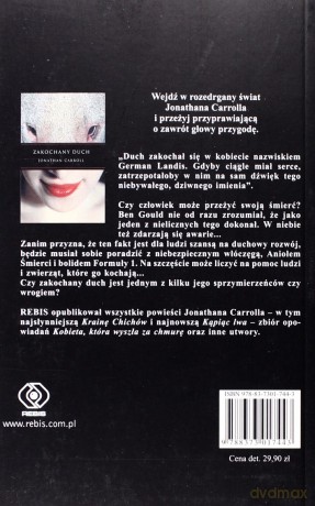 Zakochany Duch (Broszura) - Jonathan Carroll [KSIĄŻKA]