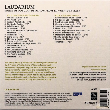 Anonymous: Laudarium [2CD]