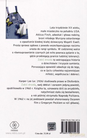 Zabić Drozda - Harper Lee [KSIĄŻKA]