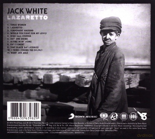 Jack White: Lazaretto [CD]