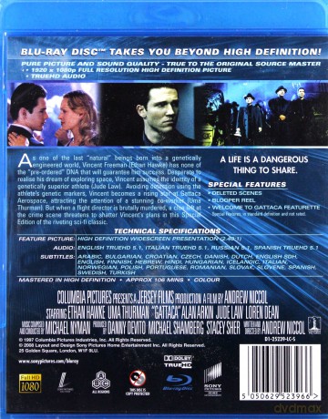 Gattaca. Szok Przyszłości [Blu-Ray]