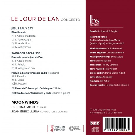 Salvador Bacarisse: Le Jour De L'An [CD]