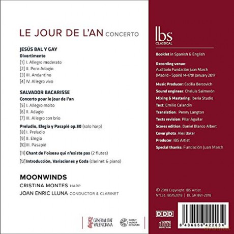Salvador Bacarisse: Le Jour De L'An [CD]