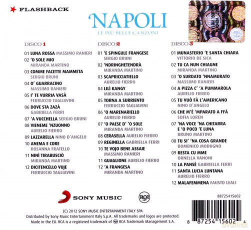 Le Piu Belle Canzoni Di Napoli [3CD]