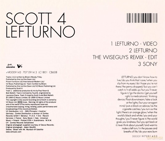 Scott 4: Lefturno [CD]