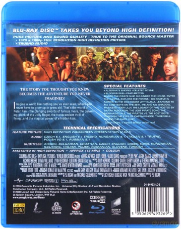 Piotruś Pan (2003) [Blu-Ray]