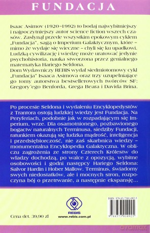 Fundacja - Isaac Asimov [KSIĄŻKA]